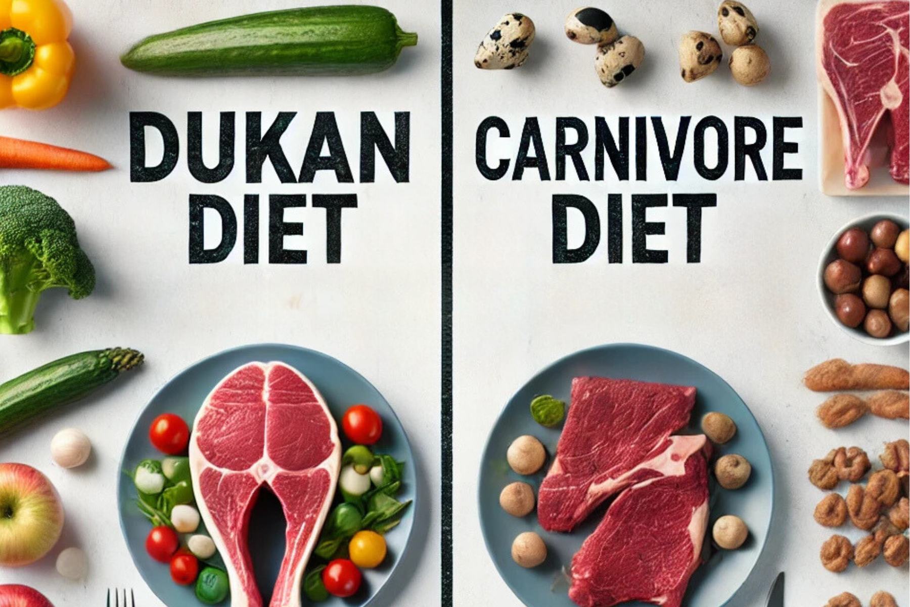 You are currently viewing Dukan Diet vs Carnivore Diet: Which One is Right for You?